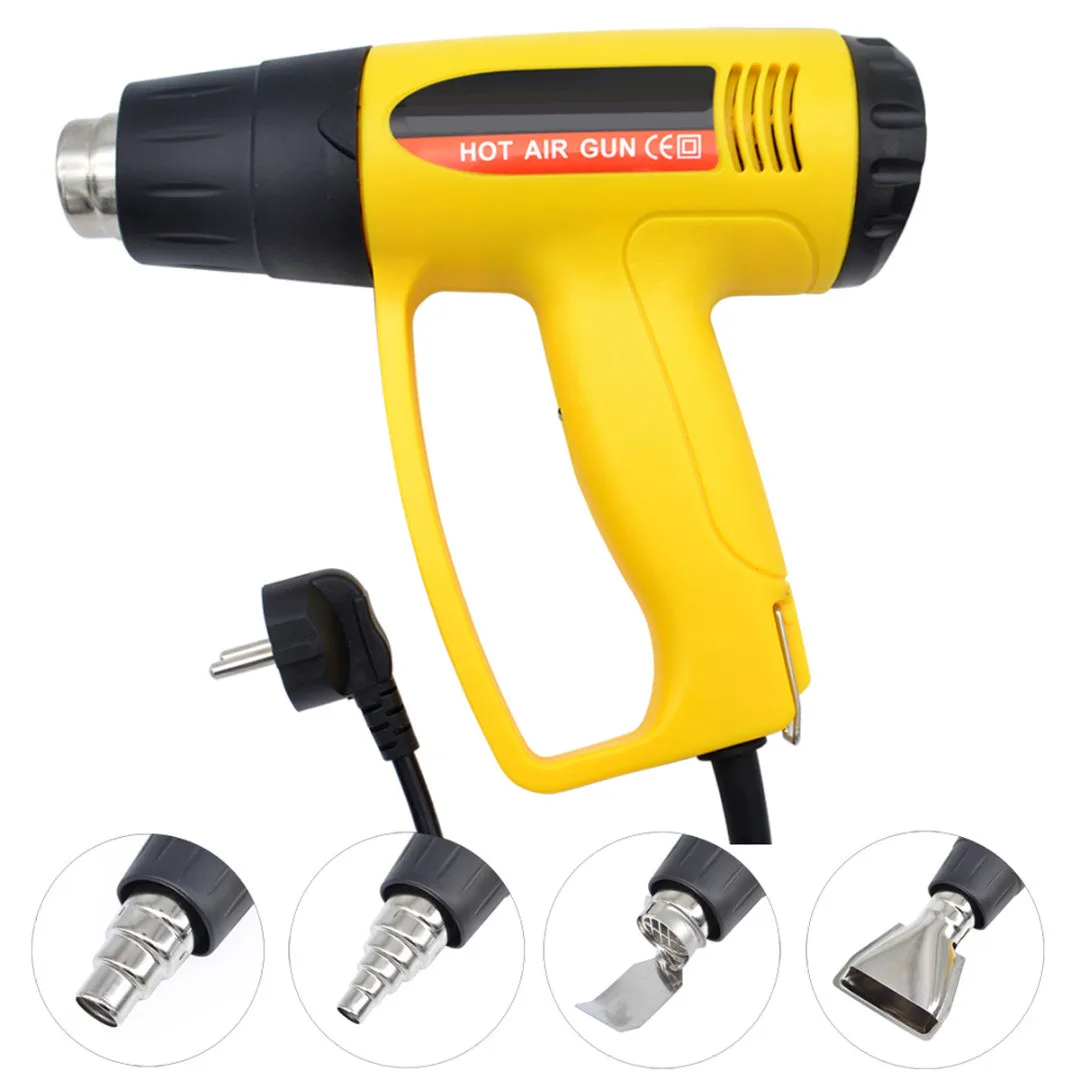 

Heat Tool 220V 2000W Electrical Hot Air Tool Thermoregulator LCD Display Heat Power Tool Wuth EU Plug