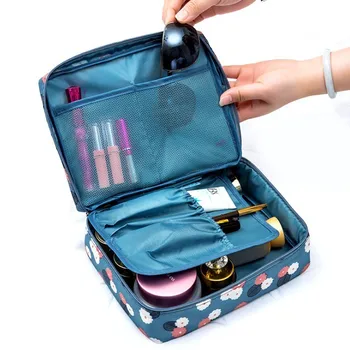 

Multifunction Travel Insert Bag Women Cosmetic Bag High Quality Organizer MakeUp Bag Waterproof Toiletries Kit Cheap Female Tote