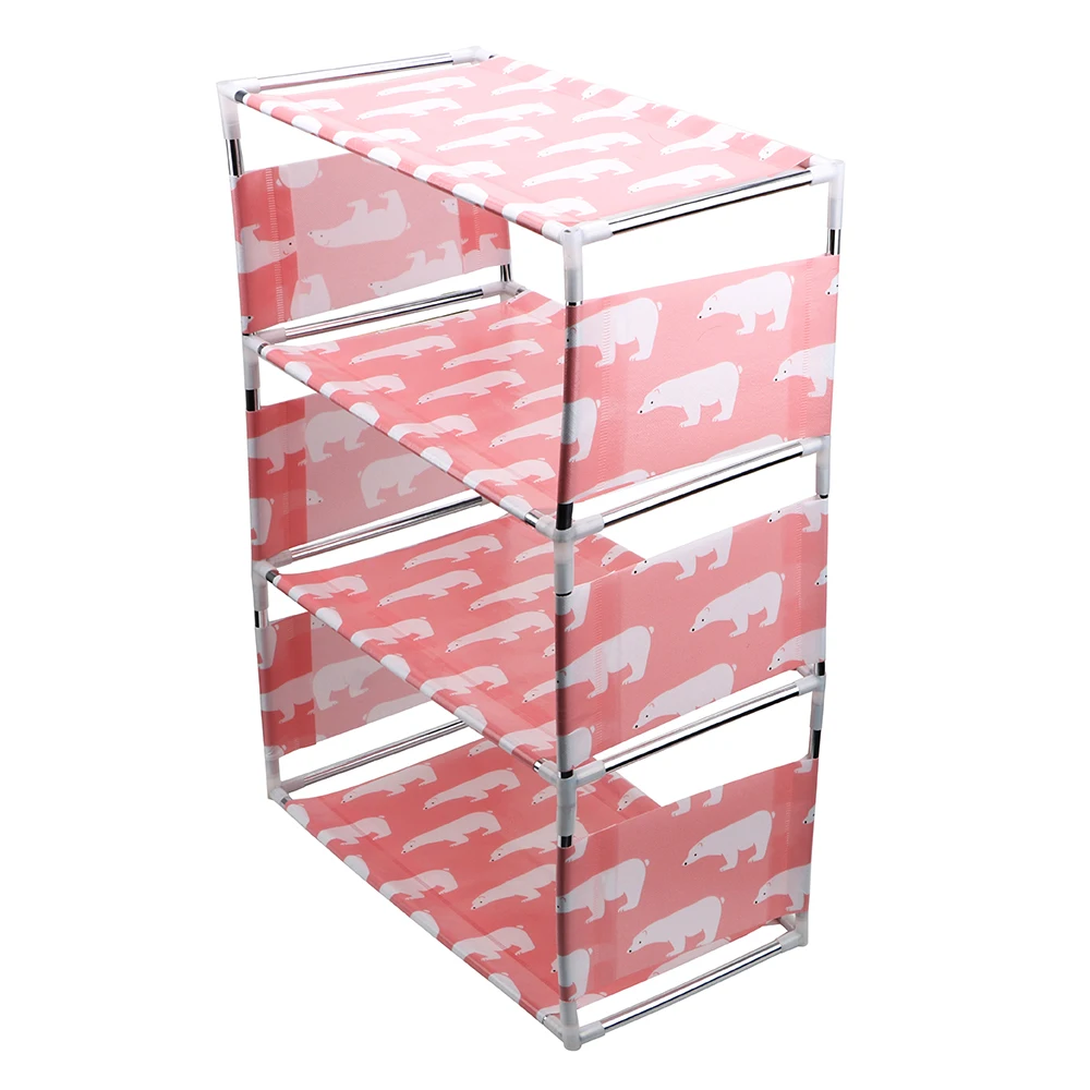 HILIFE 3/4 طبقات المنزل خزانة خذاء الرف حذاء بسيط رف تخزين الرف سهلة التركيب DIY رف الأحذية متعددة طبقة غير المنسوجة