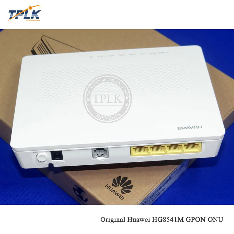 Оригинальный HG8541M GPON ONU/ONT с 4LAN + 1 голосовой FTTH английская прошивка разъемом SC