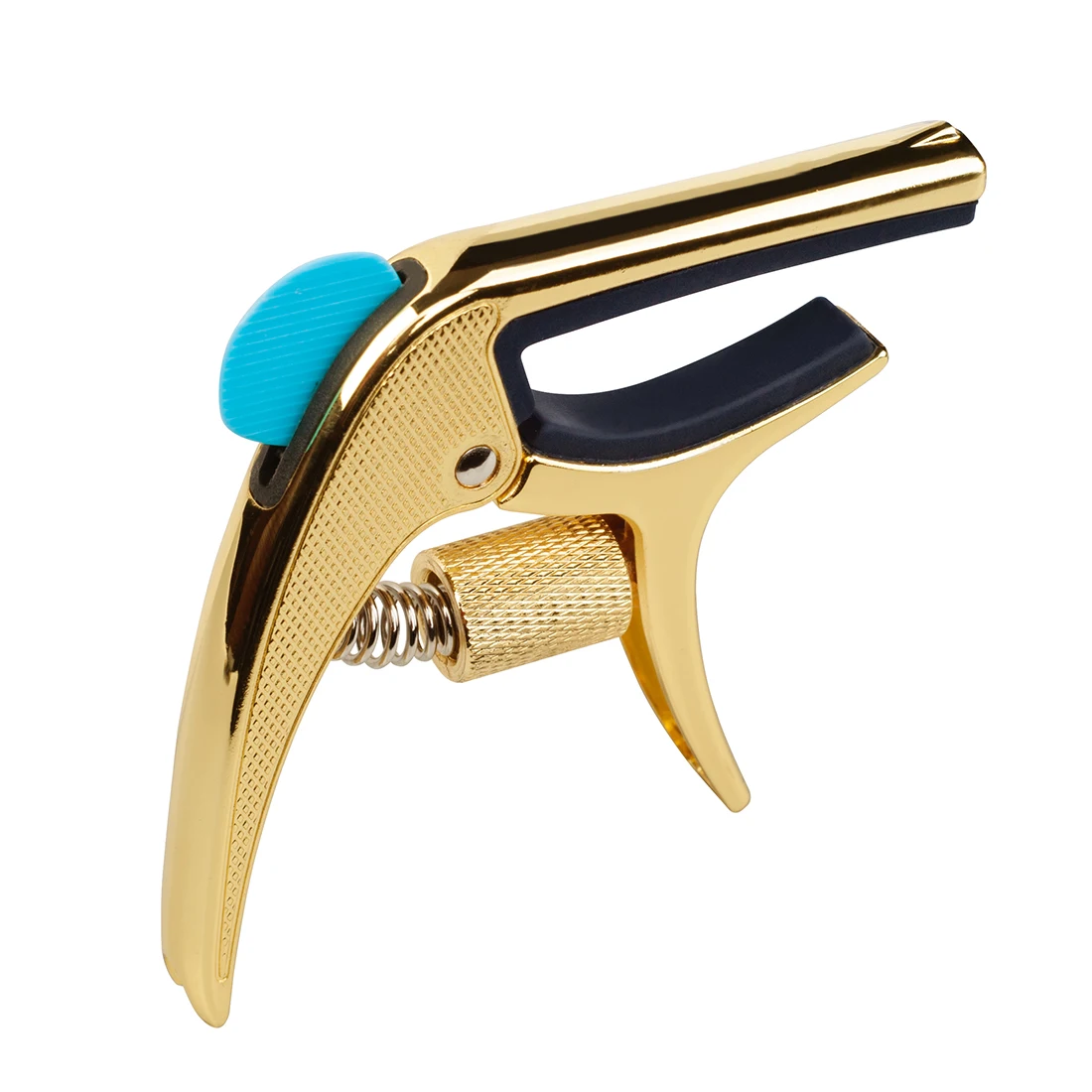 

GGC-02 Revolver Zinc Alloy Music Instrument Parts Capo Tuning Clip For Guitar Ukulele - Golden/Black/Silver