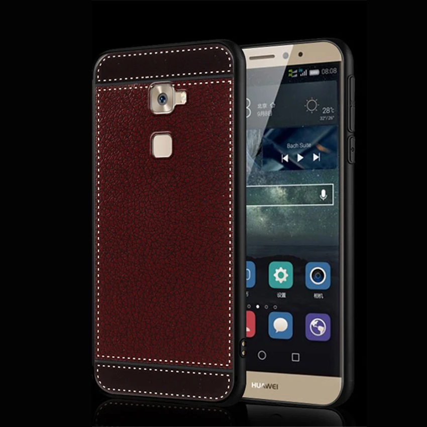 Чехол iSecret для Huawei Mate S CRR L09 кожаный мягкий черный силиконовый Классический чехол