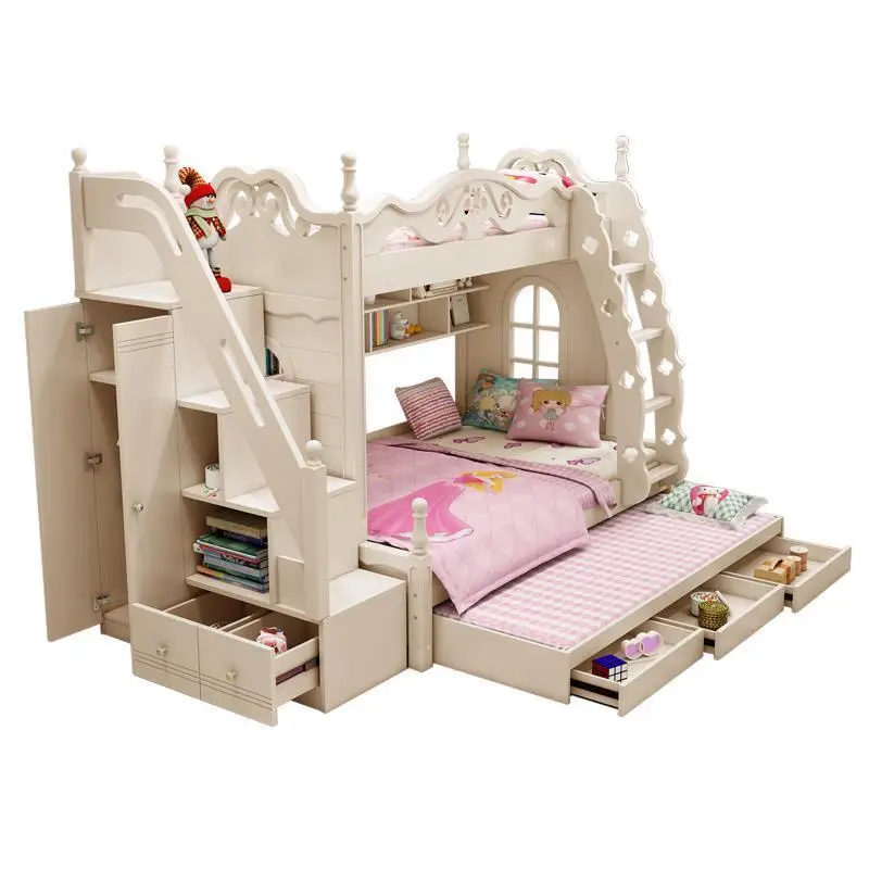 

Madera Meuble De Maison Ranza Box Bett Single Meble Letto A Castello Yatak Mueble Cama Moderna bedroom Furniture Double Bunk Bed