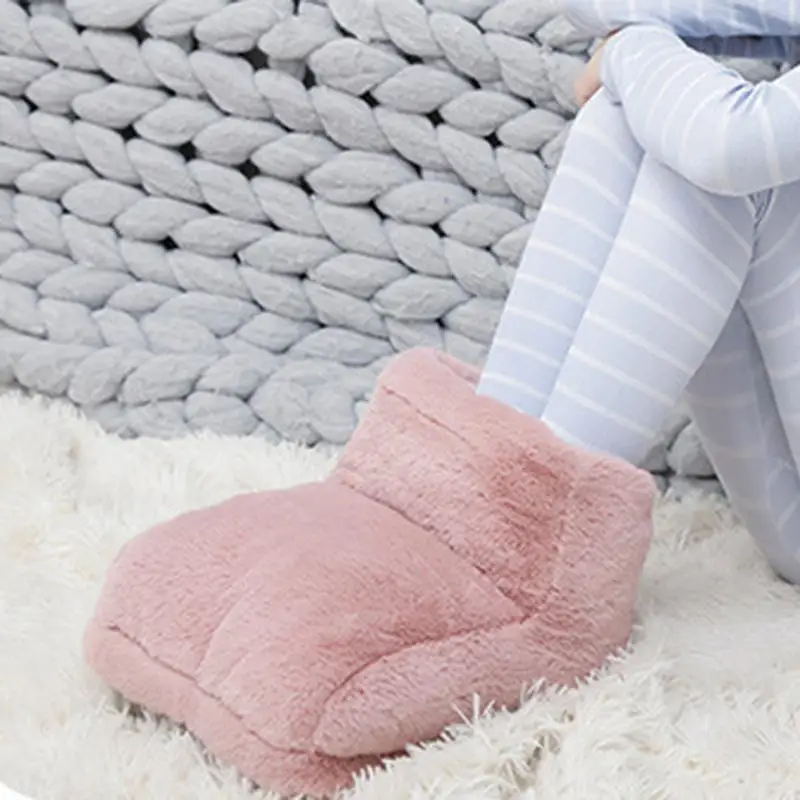 

Camping Rabbit Hair Foot Warmer For Men Women Insole USB Hot Water Bag All-inclusive Foot Warmer Tools Winter Accessory