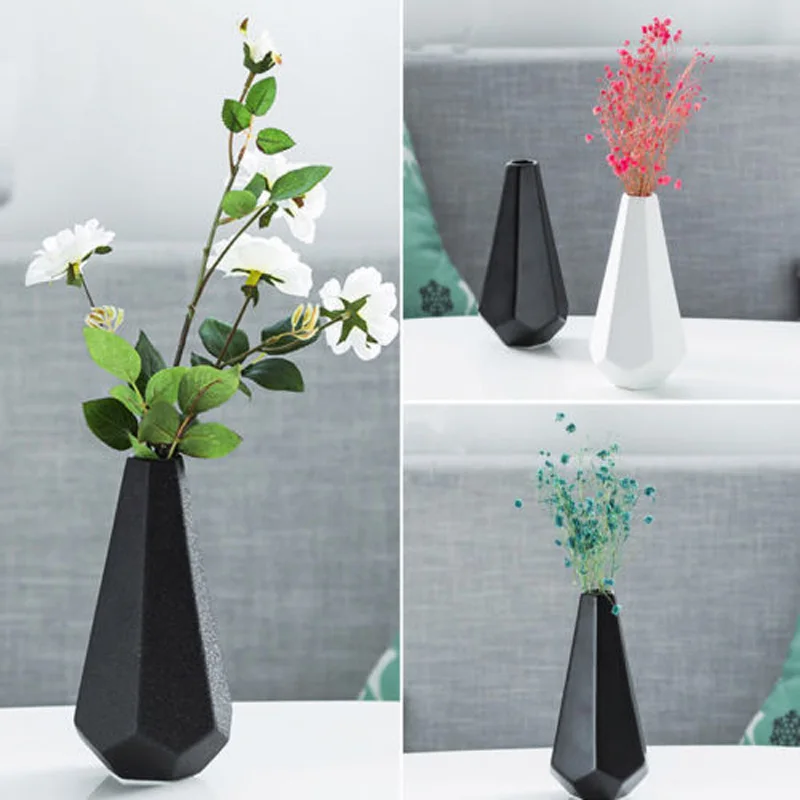 

Home Garden Ceramic Vase Flower Hanging Vase Planter Terrarium Container New
