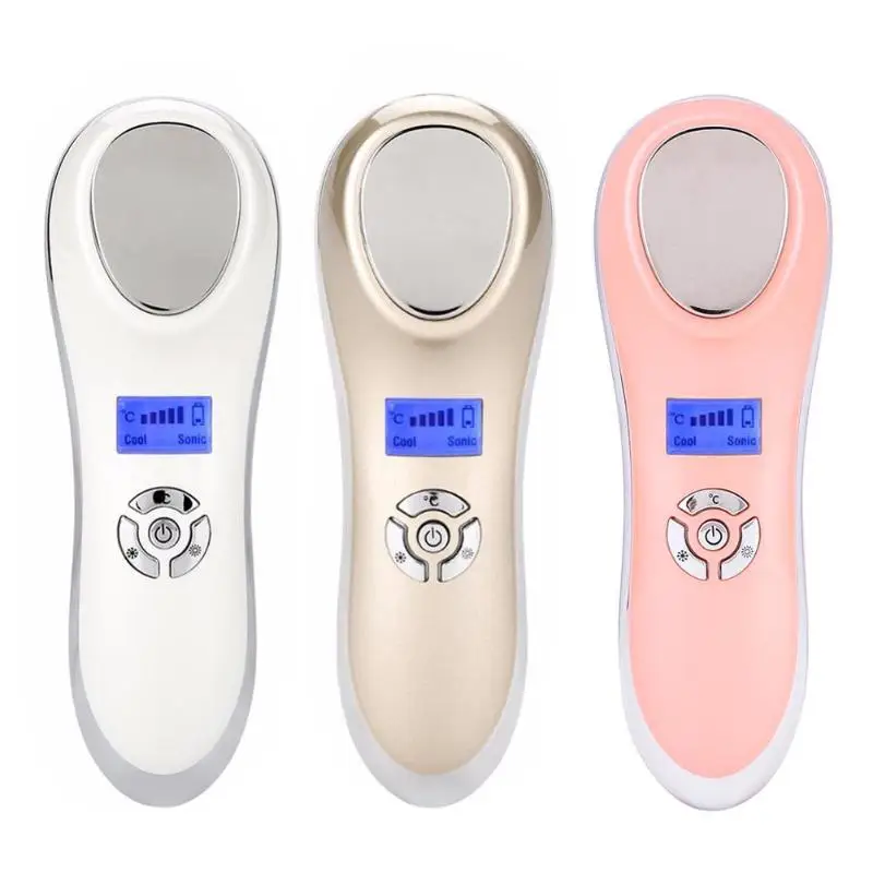 

USB Cold Hot Beauty Machine Ultrasonic Skin Care Device for Pore Shrink Kit