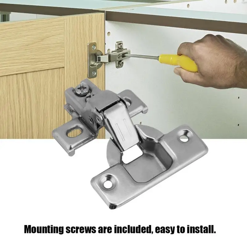

Steel Door Hinge Damper Soft Buffer Close for Cabinet Cupboard Furniture Hardware Accessories door hinge deurscharnier Wholesale