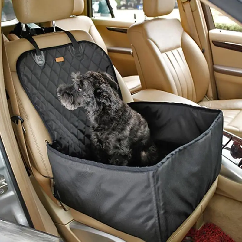 

Portable Travel Detachable Pet Dog Car Seat Cover Basket Waterproof Nylon Dog Car Seat Pad Mat For Pet Dog Cats Car Seats