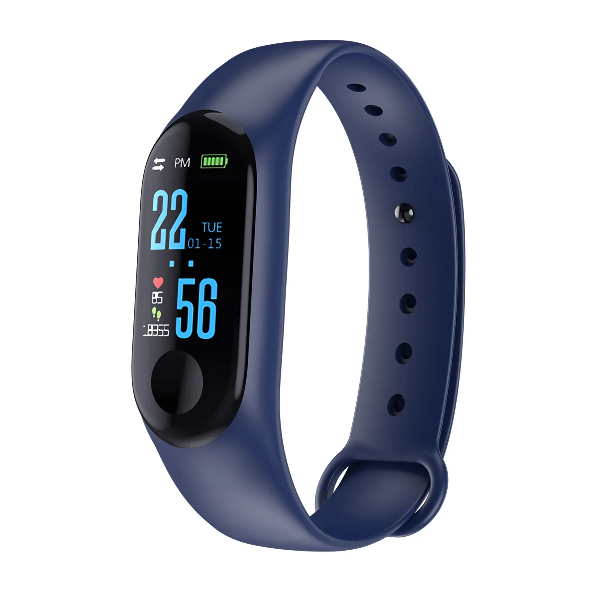 

Smart Band Watch Bracelet Wristband Fitness Tracker Blood Pressure Heart Rate
