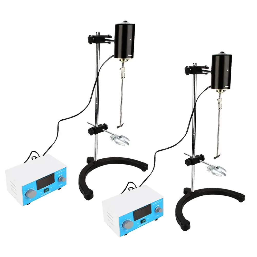 

100W Precision Digital LCD Display Stirrer Mixer with Stirring Rod for Lab Use