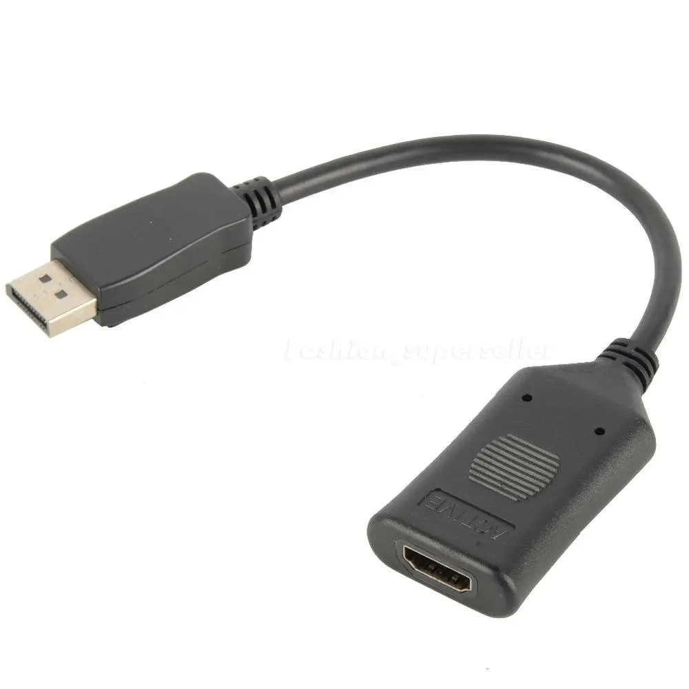 DP 1,2 к HDMI адаптер кабель большой DP к HDMI активный cверхвысокая чёткость 4k 60 Гц