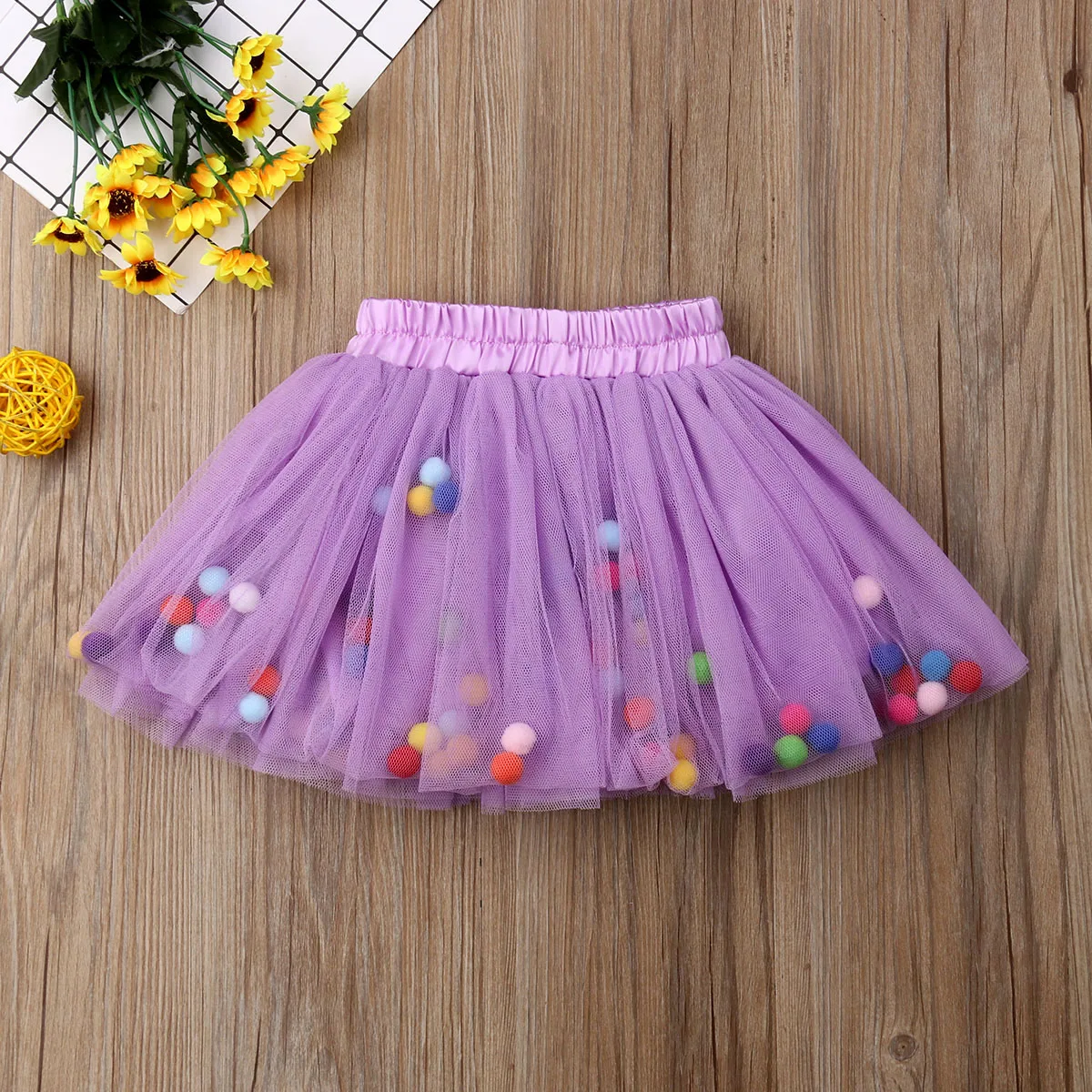 Модный костюм для маленьких девочек Повседневные Вечерние фатиновые юбки-пачки принцессы с кружевом мини-юбка с высокой талией и бахромой
