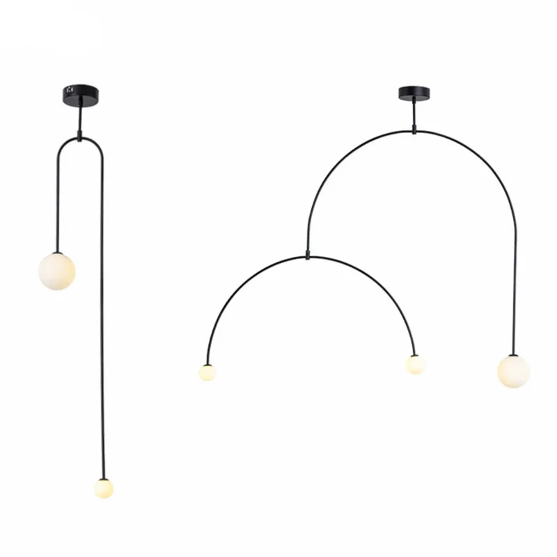 

Modern Loft LED Pendant Lights Indoor Decor Hanging Lighting Fixtures Cafe Pendant Lamp Nordic Industrial Restaurant luminaires
