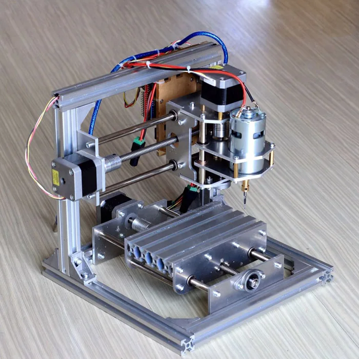 Деревянный маршрутизатор T8 3d принтер комплект DIY PCB ЧПУ гравировальный принтер машина для PMMA POM обработки древесины 80 Вт с 42 шаговым двигателем