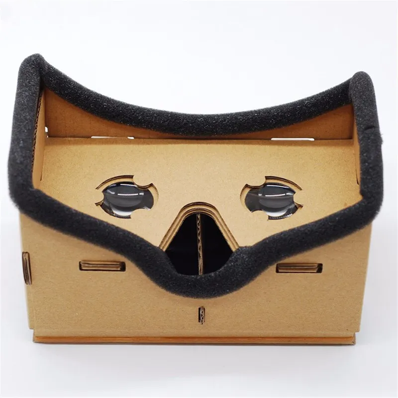 Virtual Reality Google Cardboard Experience VR 3D Glasses Box Movies 7 SmartPhones Universal Headset