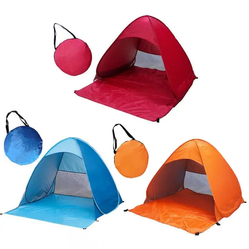 

Outdoor Camping Tent Automatic Tent Pop Up Tent Beach Tent Hiking Backpacking Sun Shelter For 1-2 Person