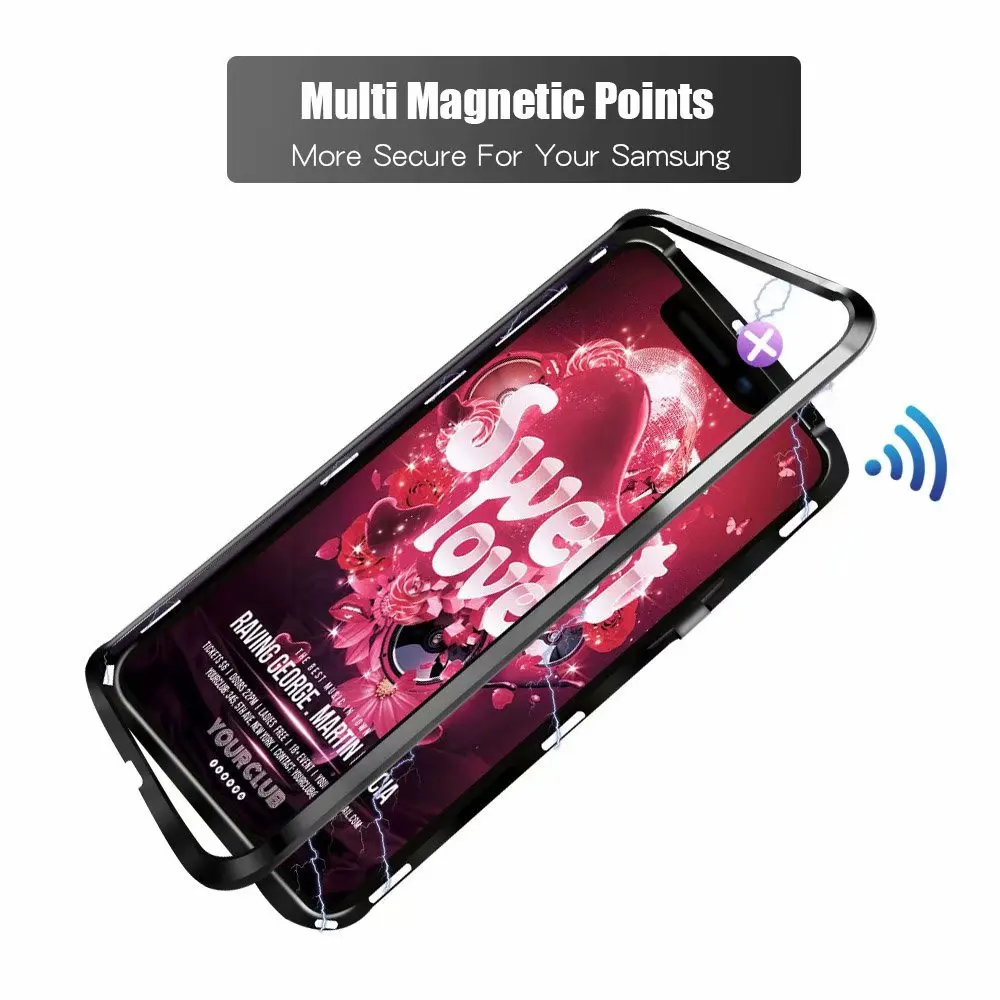 

The second generation mobile cell phone 360 armor cover magnetic Adsorption case for iphone xr
