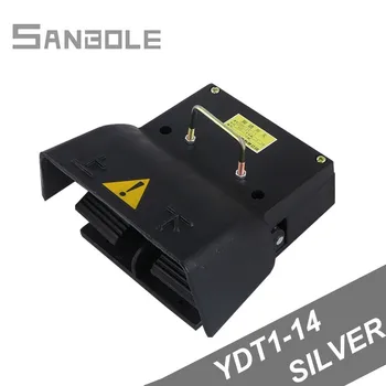 

Foot Switch YDT1-14 Cast Iron Pedal Switch Double Feet Tread Silver Contact Metal Momentary Electric Power Switches