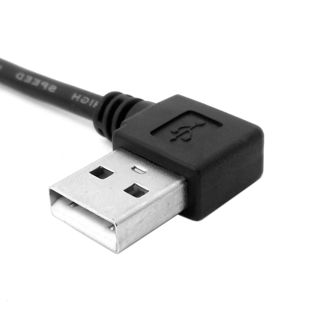 Сканер для принтера Cablecc с прямым углом USB 2 0 штекер А B Кабель 90 градусов 50 см 100