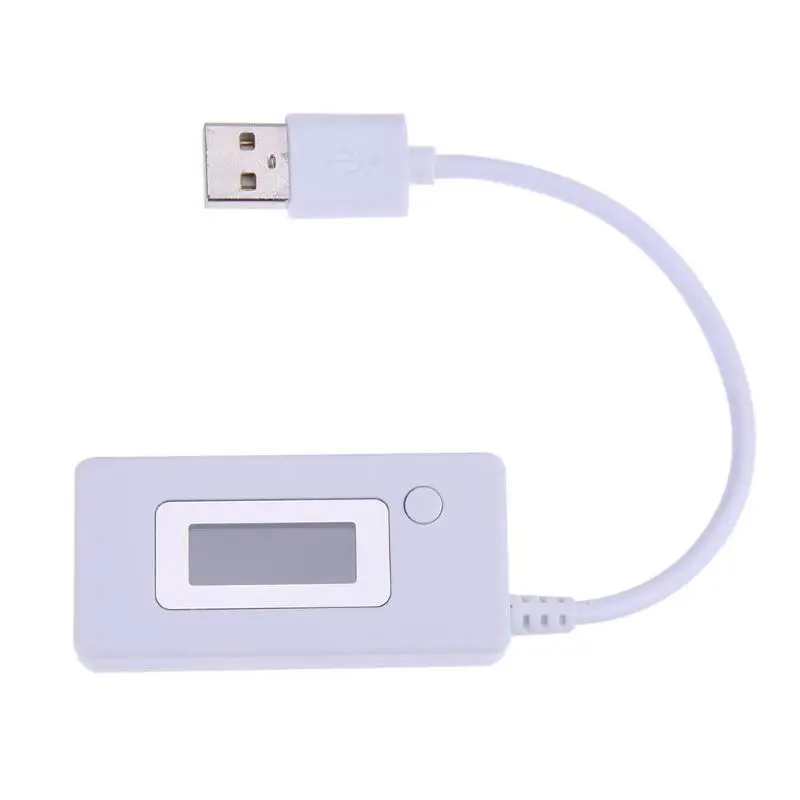ЖК дисплей USB зарядное устройство мобильный мощность детектор батарея тестер
