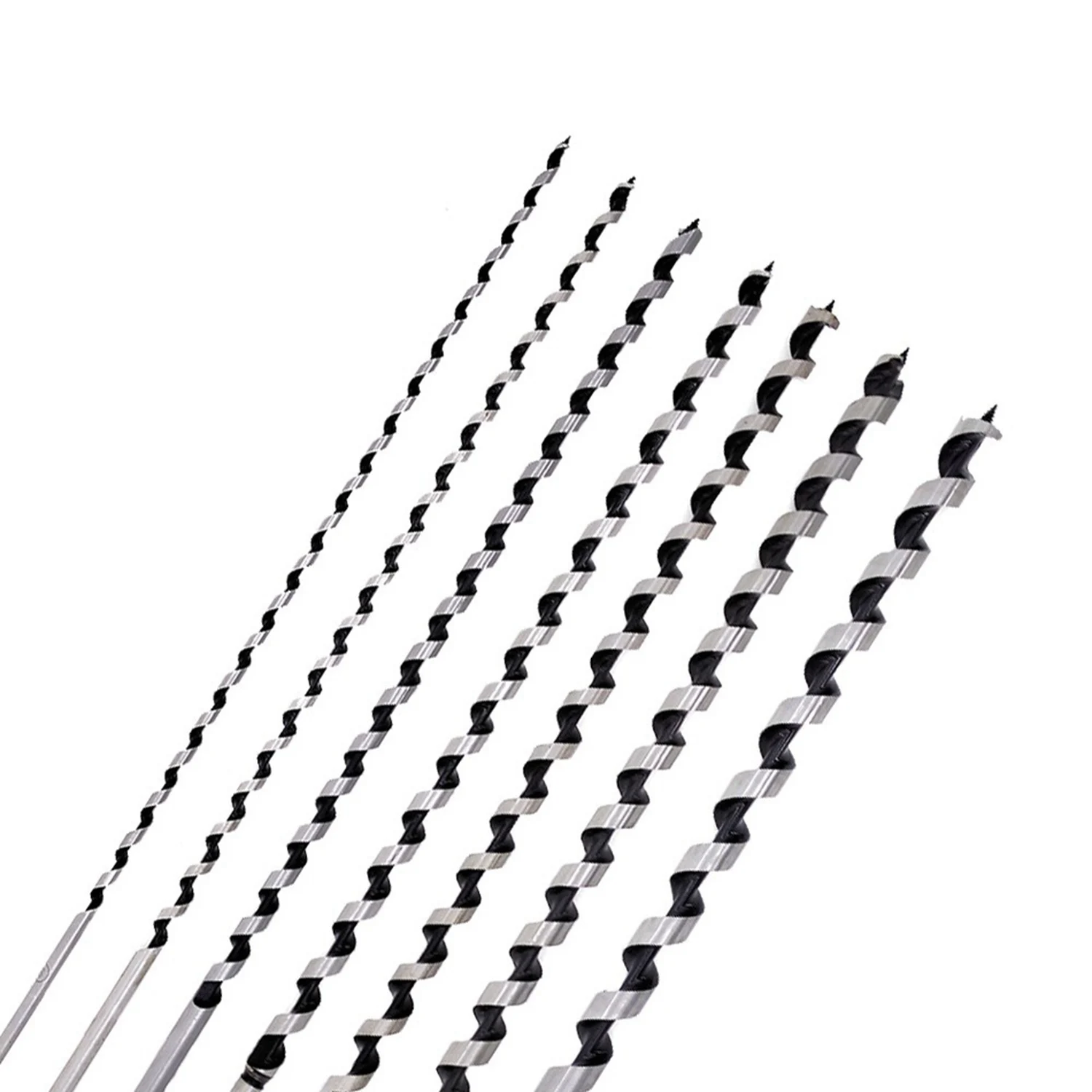

Twist Drill Bit Auger Bits, 7Pcs Set 460Mm Quality High-Carbon Steel Sharp bit For Electrical Drill Woodworking Tools
