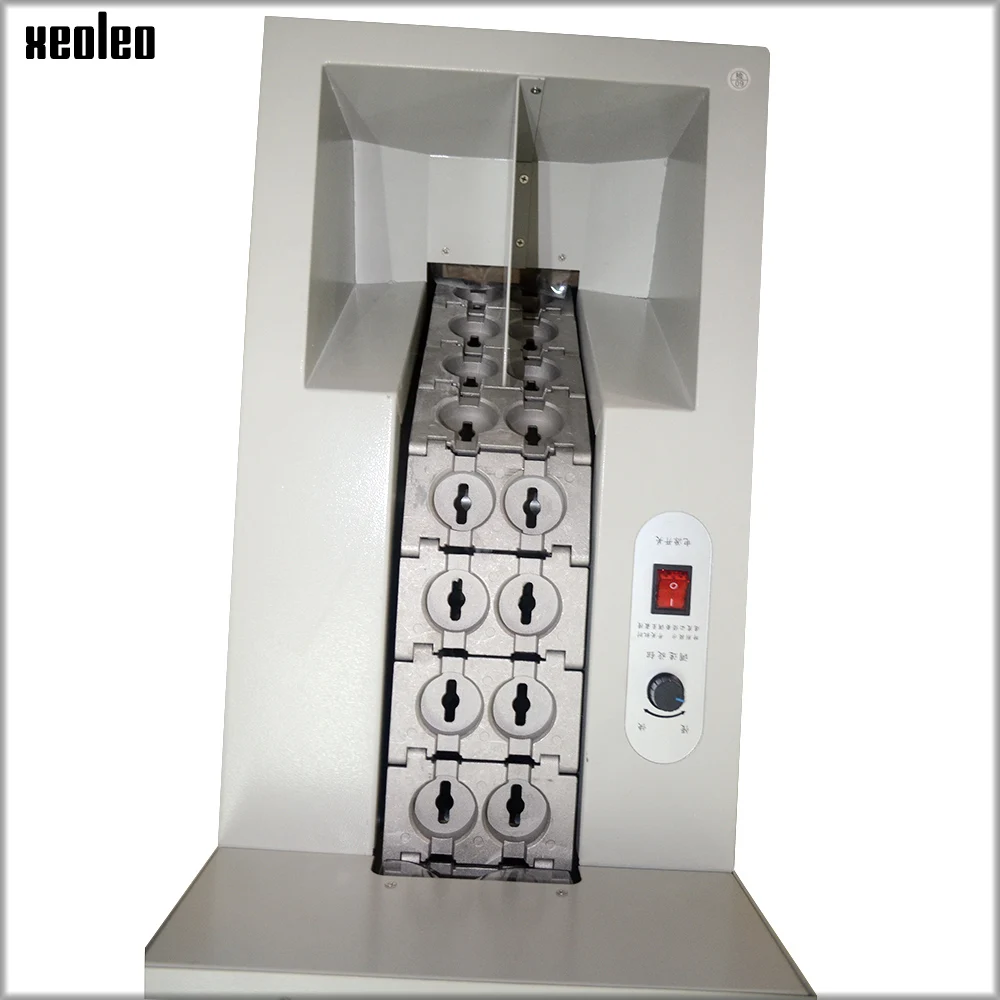 Xeoleo Commercial Chestnut Cutter Electric Hazelnut slitting machine Double chain Chestnut incision machine 500W 130kg/h 4
