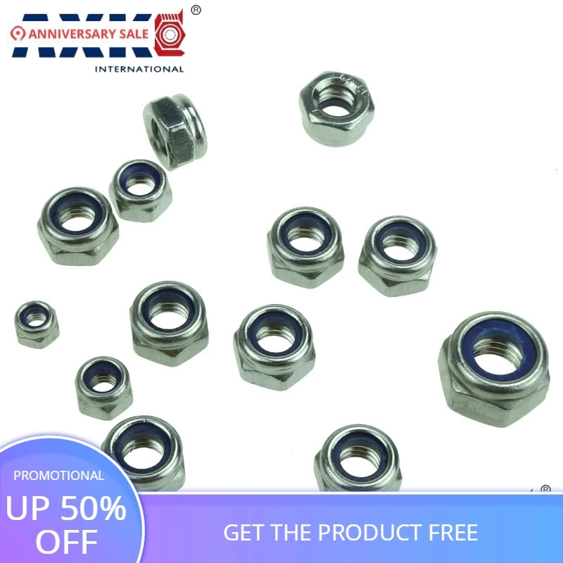 Size:M8 20Pcs; Color:Bluewhite Mercury_Group Fasteners 50Pcs DIN985 M3 M4 M5 M6 M8 Black Carbon Steel Nylon Self-Locking Hex Nuts Locknut Slip Lock Nut 102 Size:M8 20Pcs; Color:Bluewhite Mercury_Group Fasteners 50Pcs DIN985 M3 M4 M5 M6 M8 Black Carbon Steel Nylon Self-Locking Hex Nuts Locknut Slip Lock Nut 102