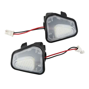 

2Pcs Led Side Under Mirror Puddle Light Lamp For Volkswagen Cc 12-14 Eos Passat B7