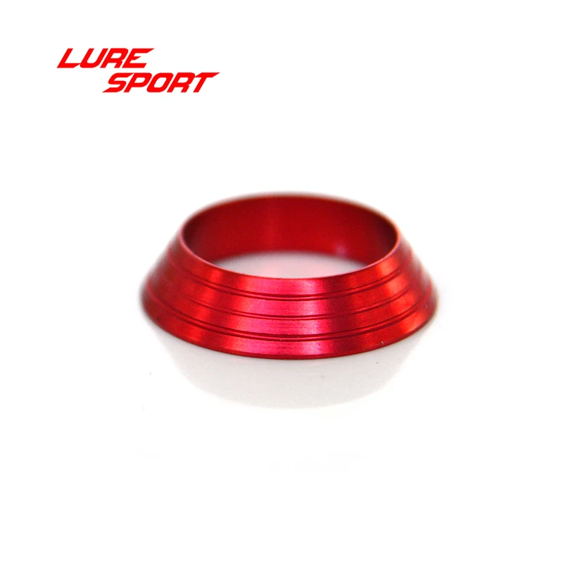 LURESPORT 6 шт. алюминиевое кольцо для проверки ветра с леской удочка Строительные