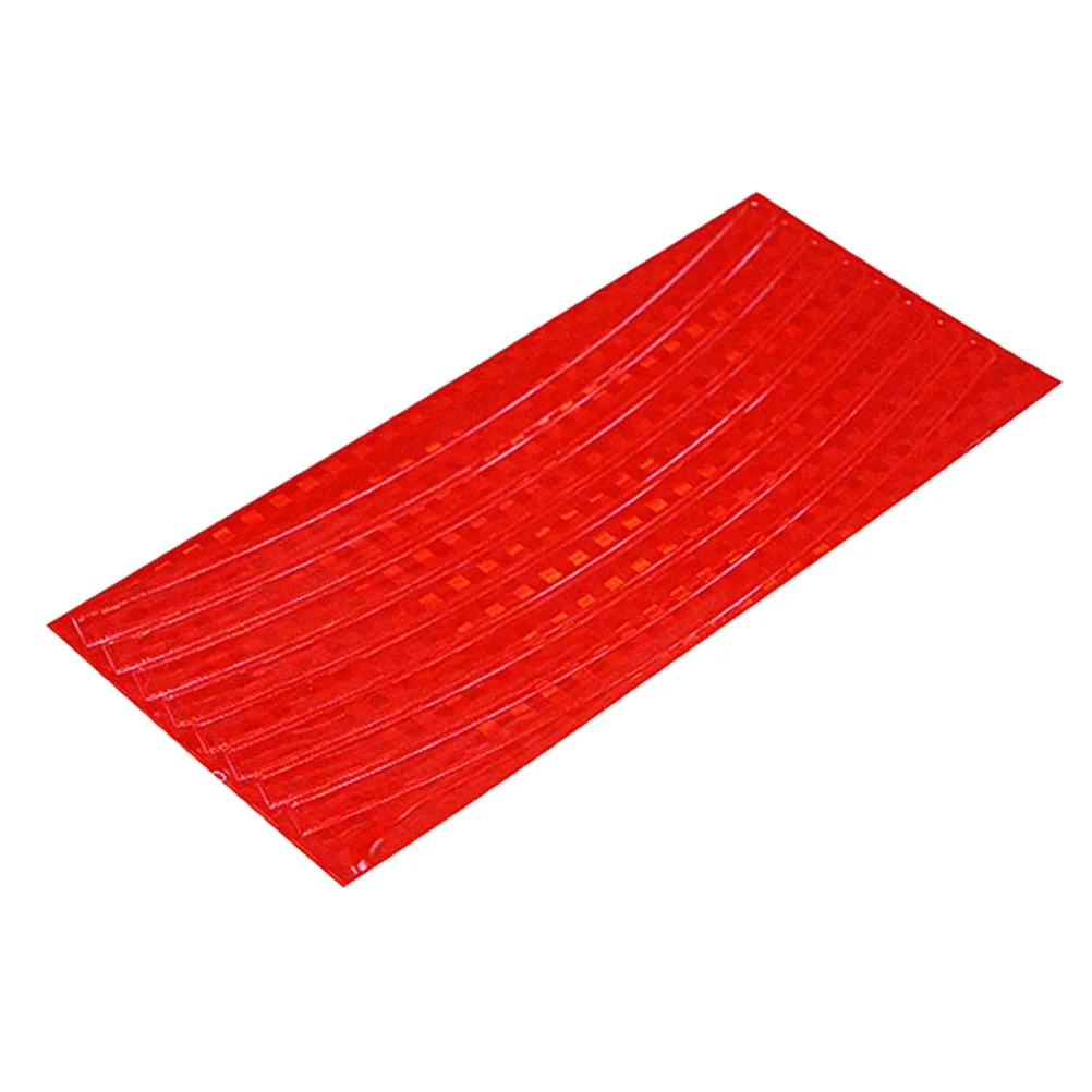 Bicycle Reflector Fluorescent MTB Bike Reflector Sticker Cycling Wheel Rim Reflective Stickers Decal Bicycle Accessories