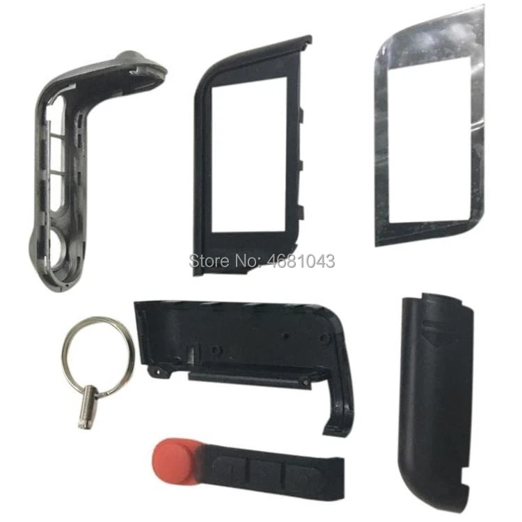 

10 Pcs/Lot Key Case Keychain Trinket for 2-way Car alarm System Starline A93 A63 LCD remote control key Fob