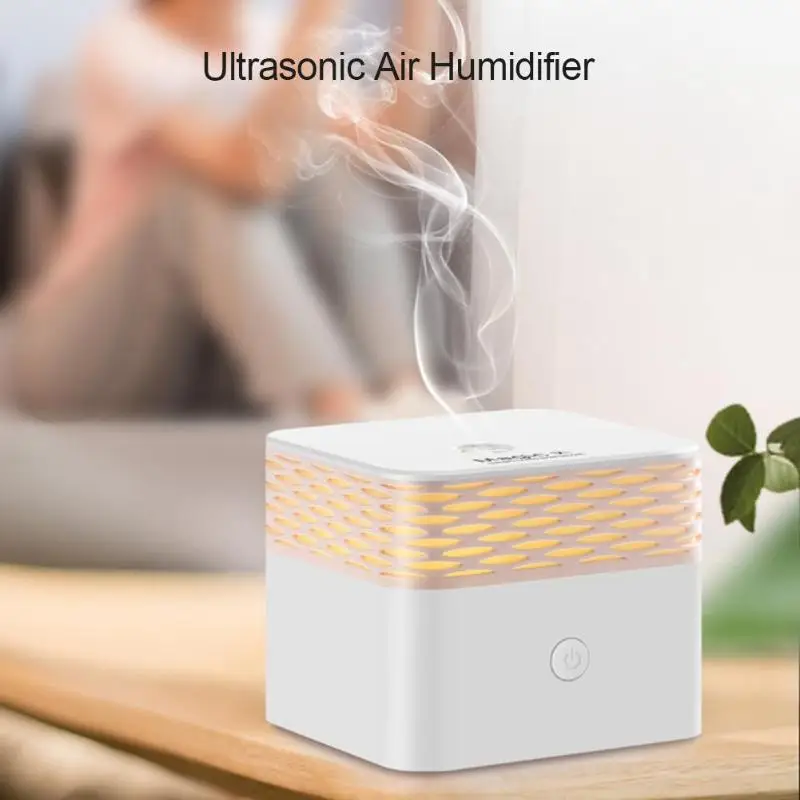 

USB 120mL Ultrasonic Air Humidifier Aroma Essential Oil Diffuser Warm White LED for Car Home Office Essential Oil Diffuser New
