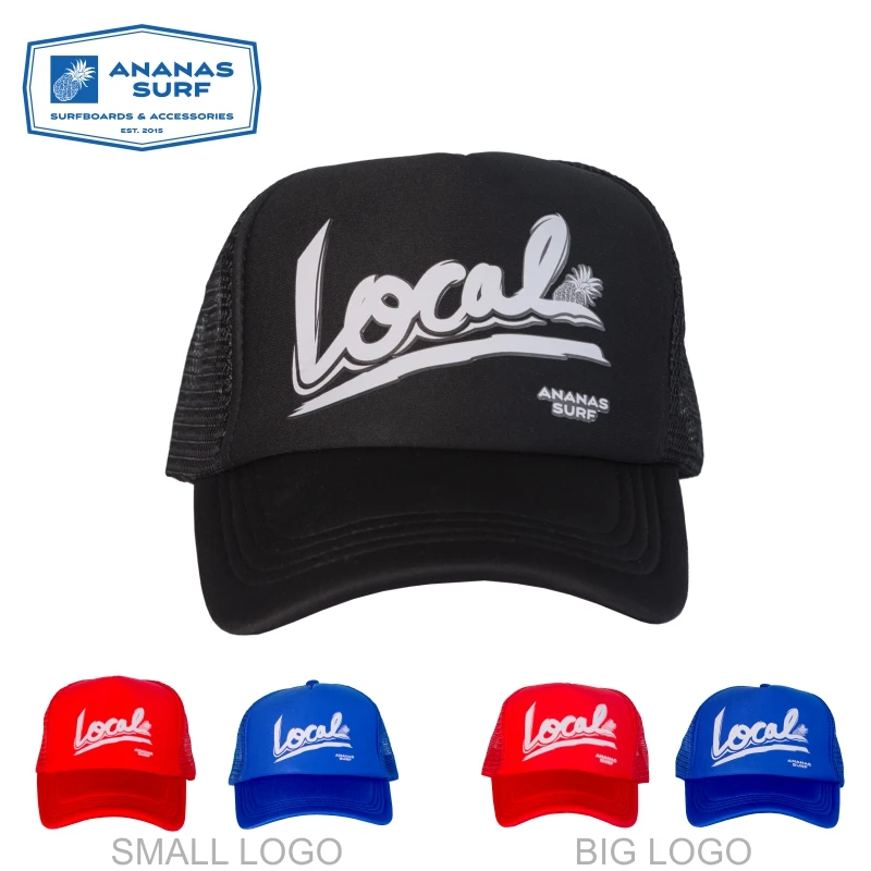 Ананас для серфинга пляжные Кепки Snapback с сетки молочной пены краев кайт серфинг