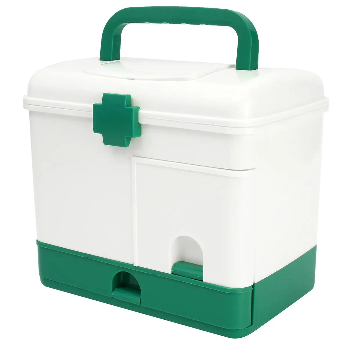 

Household 3 Layer Medicine Drawer Health Box First Aid Kit Storage Bin Organizer Medical Model Case Portable Large Capacity
