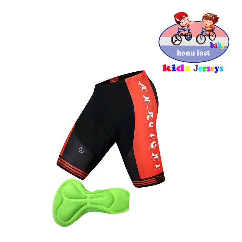 Детские шорты для велоспорта, горный велосипед, дорожный велосипед, 3D Мягкие Гелевые колготки, шорты, летние Ciclismo, черный, синий, зеленый, белый цвет, 17 видов стилей