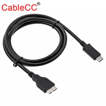 

10pcs/lot CY Type C USB-C USB 3.1 Male Connector to USB Standard B Male Data Cable Black for Mac book & Laptop