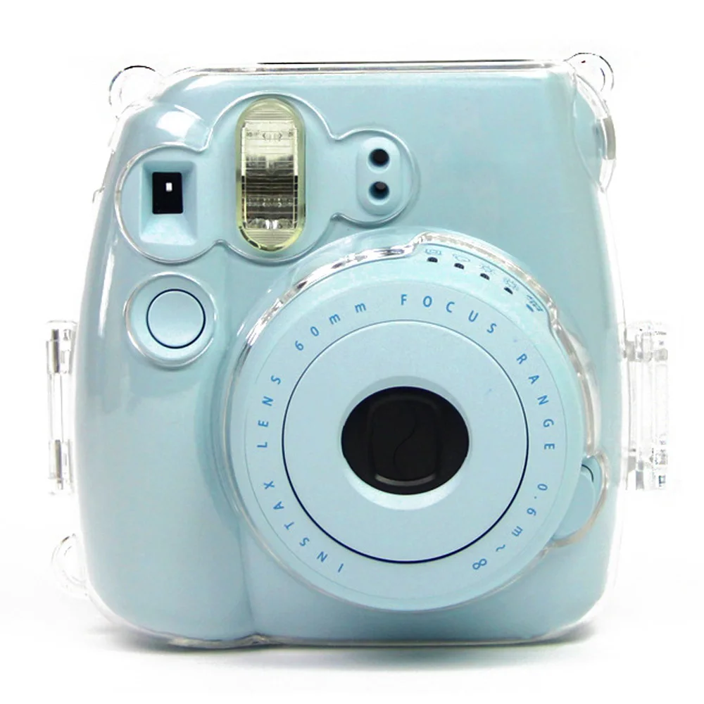 Прозрачный защитный чехол Besegad для мгновенных камер Polaroid Fujifilm Instax Mini 9 8 8|Сумки