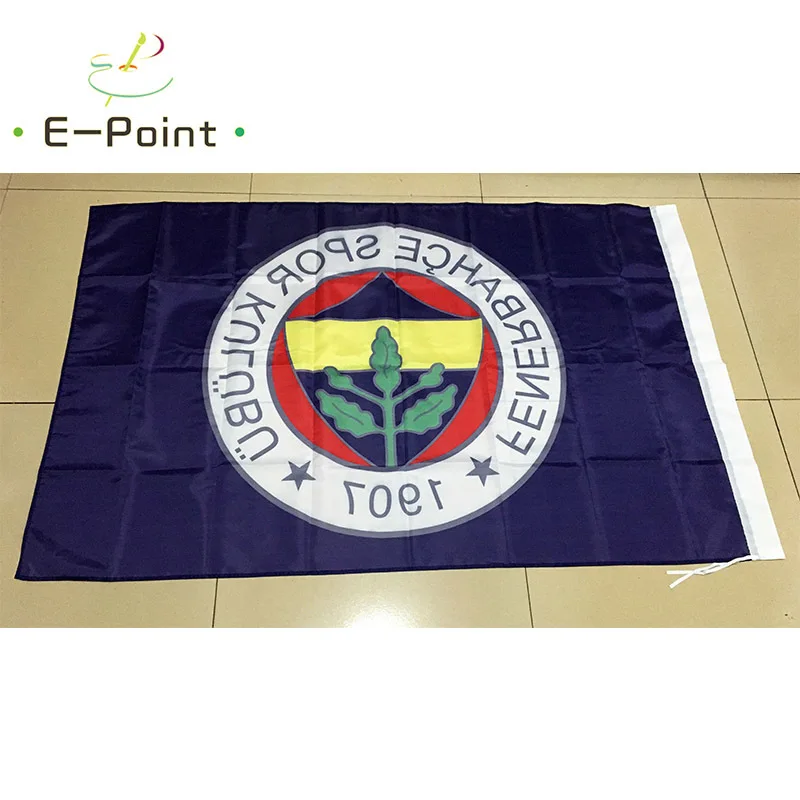 Турецкий Fenerbahce SK 3 фута * 5 футов (96*144 см) размер рождественские украшения для дома