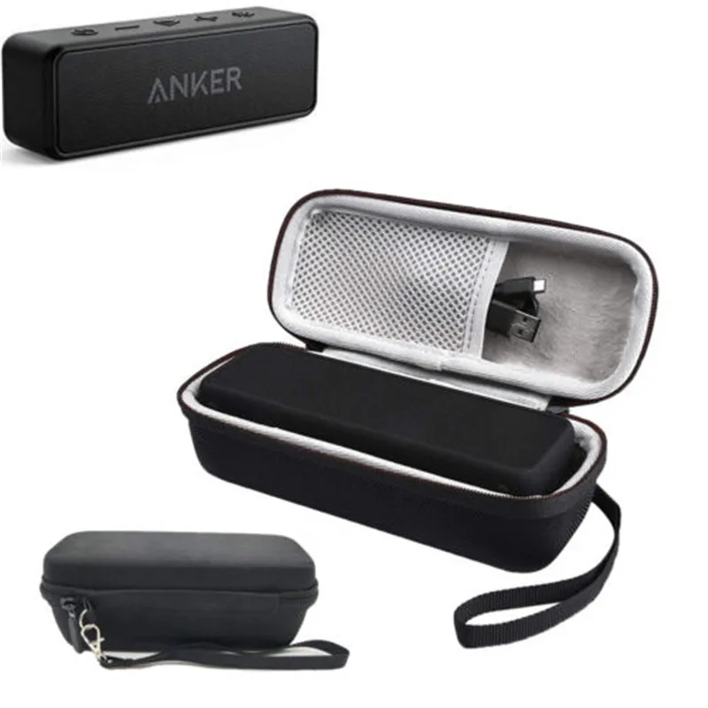 

Carry Hard EVA Travel Case Bag For Anker SoundCore 2 Bluetooth Speaker Charger Portable storage bag
