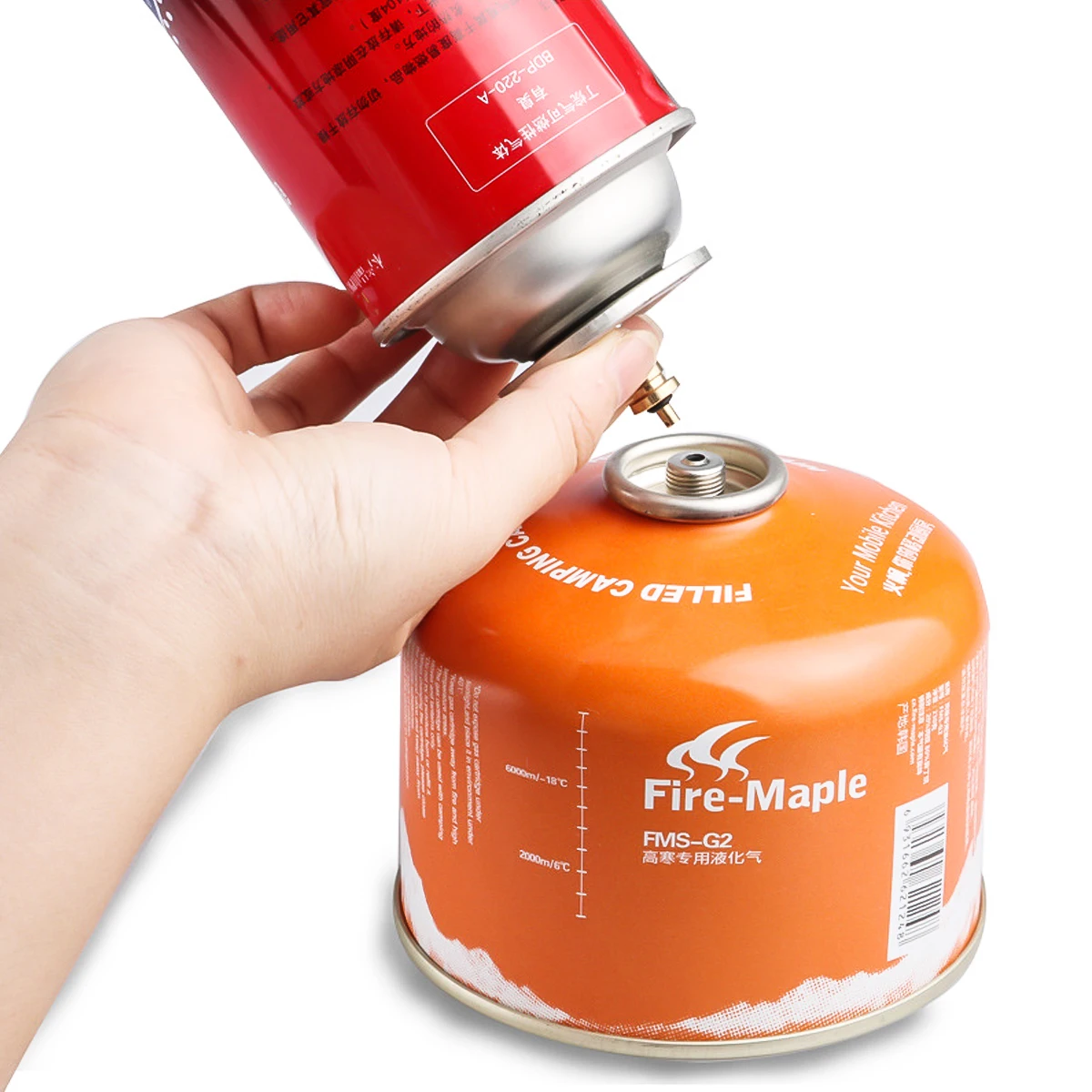 Заправить газовый баллончик для туристической плитки своими руками