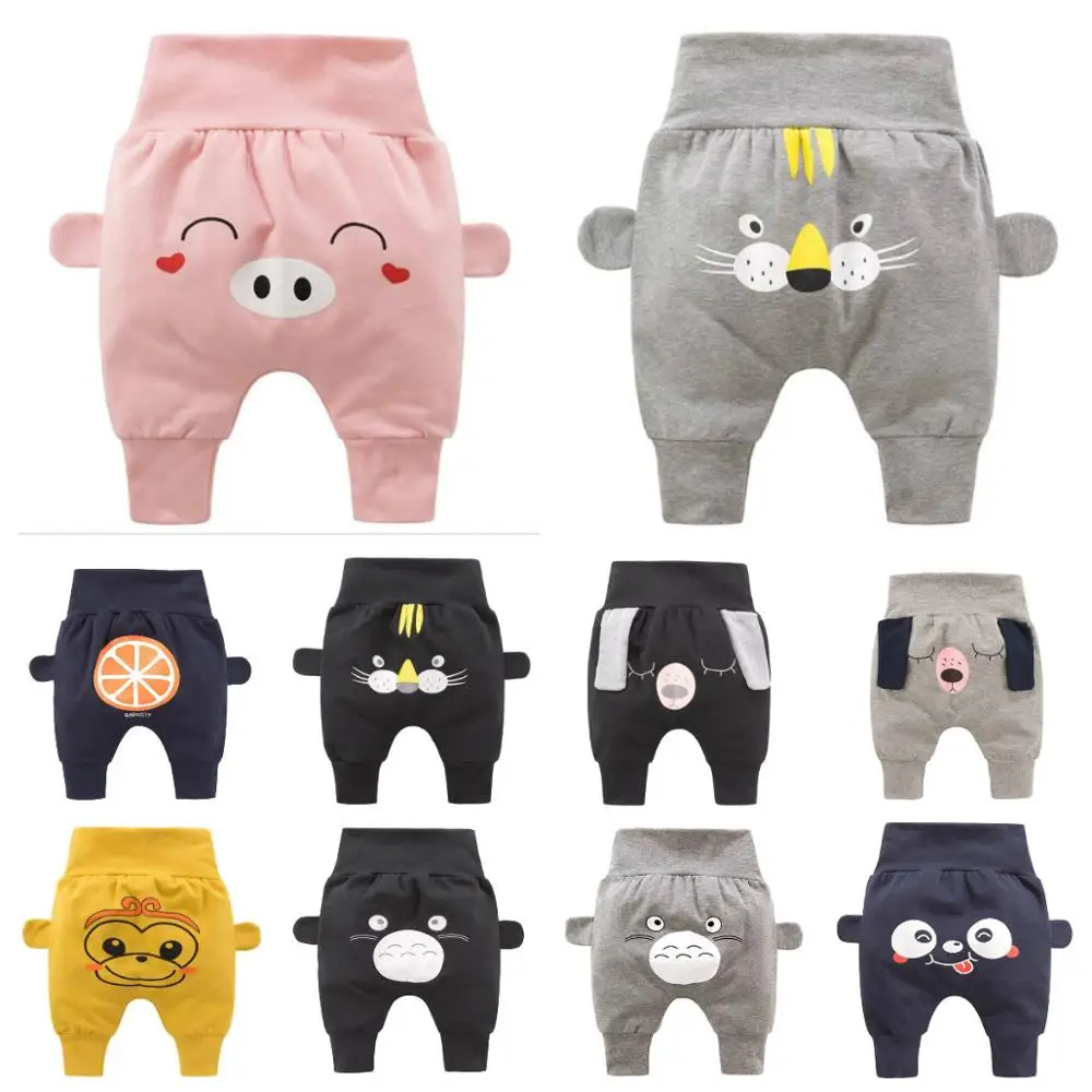 

1pc Baby toddler fashion cute girls boys cotton pants trousers Diaper Cover kids PP long pants