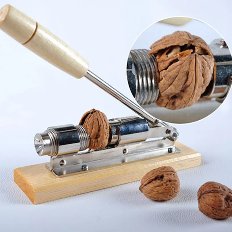 

Heavy duty Walnut Cracker Nutcracker Crack almond Plier Kitchen Nut Hazelnut Hazel Pecan Filbert Clamp Clip Tool Machine Sheller