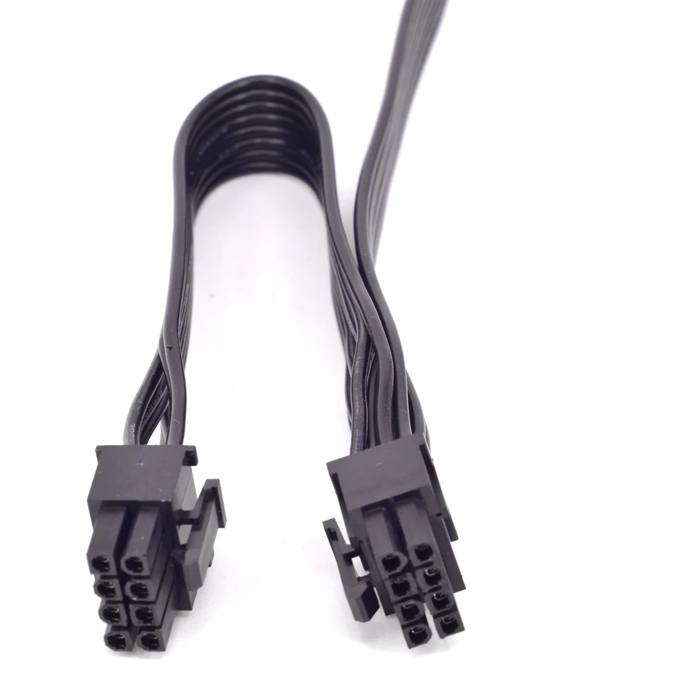 Модульный блок питания PCIe 8 Pin к двойному 6 + 2Pin кабелю GPU 1 2 Port Spliter для Corsair AX1500i AX1200i