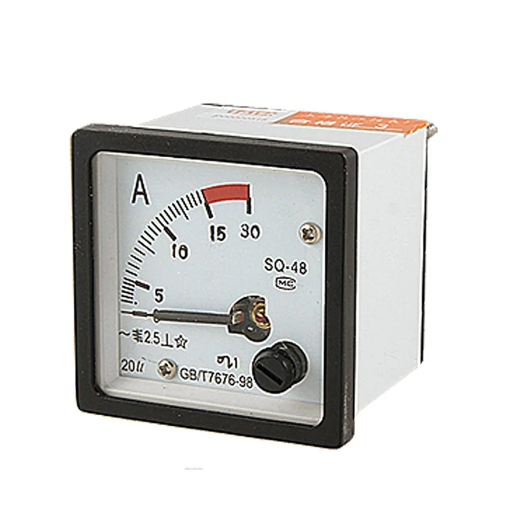 Wholesale prices SQ48 Analog AC Current Panel Meter Ammeter Voltage 0