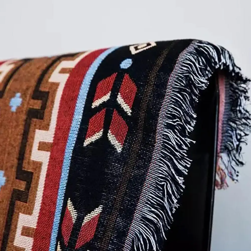 Национальный стиль геометрические пледы одеяло Slipcover Cobertor для самолета путешествия постельные принадлежности