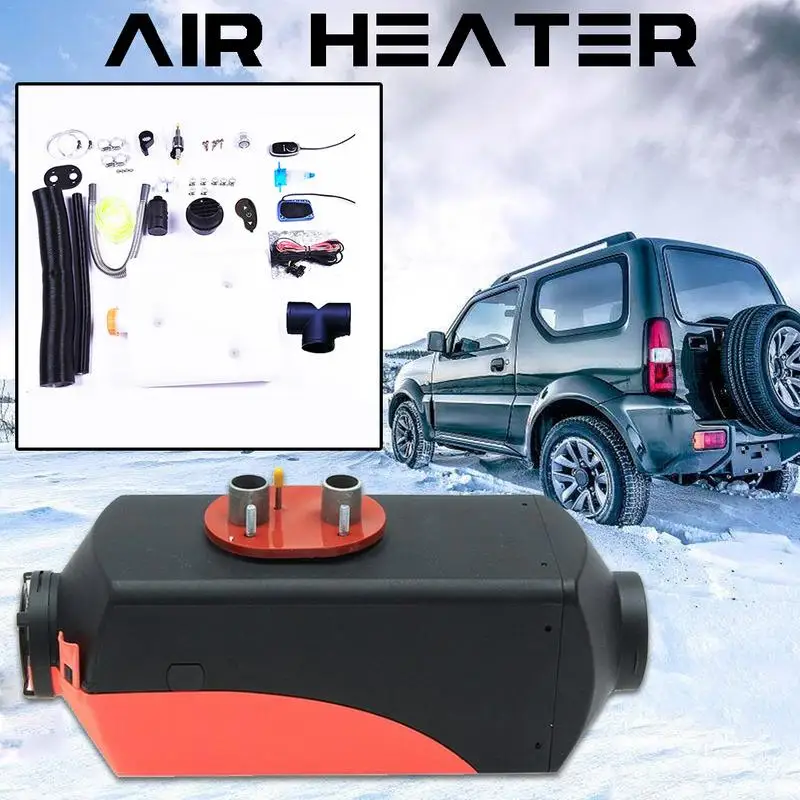 

5KW 12V Diesel Air Heater 10L Tank Remote Control LCD For Cars Buses RVs Trucks Engineering Vehicles