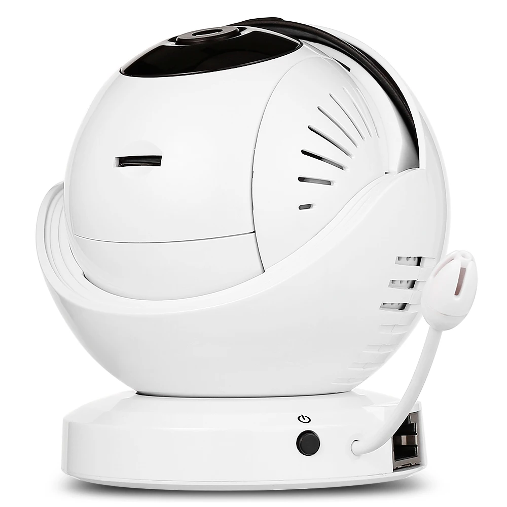 Murah 8202KE Baby Monitor 1080 P WIFI Koneksi HD Zoomable Malam Vision 5 Inci LCD Warna Layar Babyfoon Sudut 360 Derajat pengasuh Video