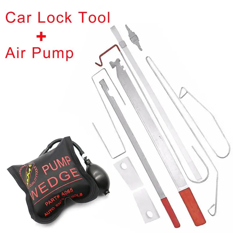 9Pcs Set Universal Car Lock Out Emergency Tool Kit Unlock Door Open Tool Special Car font