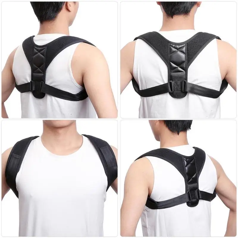 

Support Belt Orthopedic Belt Adjustable Back Aligner Clavicle Spine Back Waist Position Male And Female Invisible Hunchback Belt