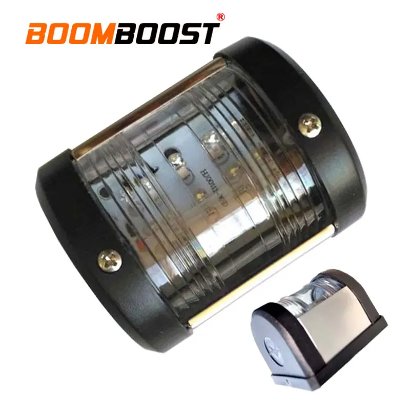 

1 Pc 12V Stainless Steel Waterproof 135 Degrees Tail Stern Light Port Bulb Navigation LED Light For Boat Marine Yacht